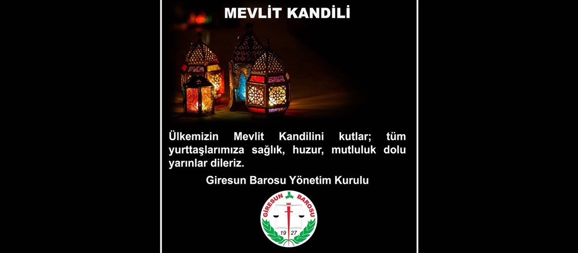 MEVLİT KANDİLİ