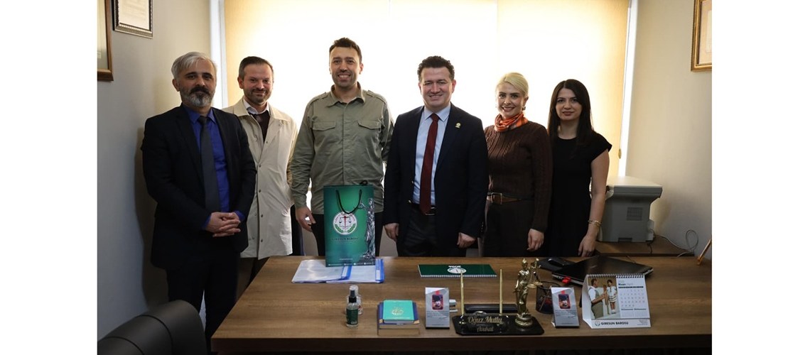 MESLEKTAŞIMIZ AV.OĞUZ MUTLU’YU BÜROSUNDA ZİYARET ETTİK