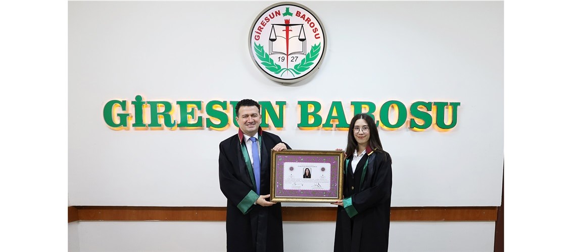 MESLEKTAŞIMIZ AV.BENGİSU ÇELEBİ’NİN RUHSAT TÖRENİ