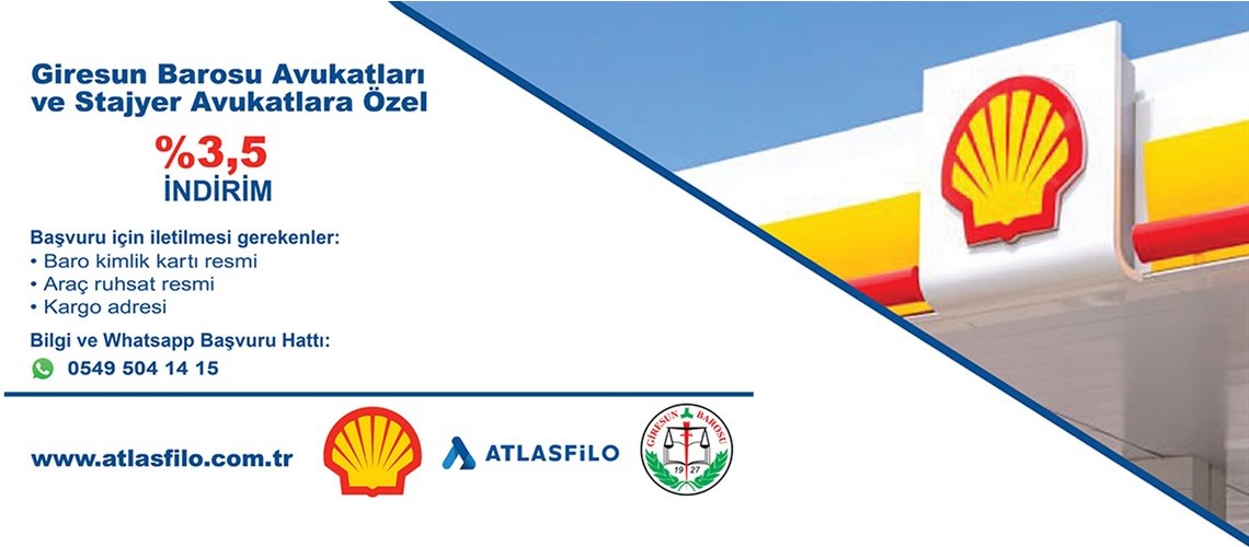 SHELL AKARYAKIT İNDİRİM ANLAŞMASI