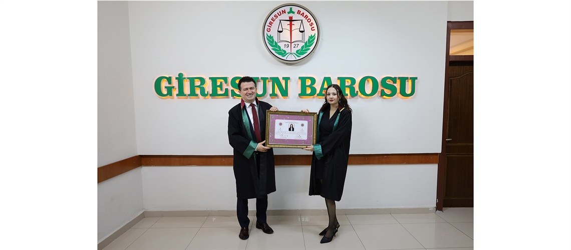 MESLEKTAŞIMIZ AV.HACER KODALAK’IN RUHSAT TÖRENİ