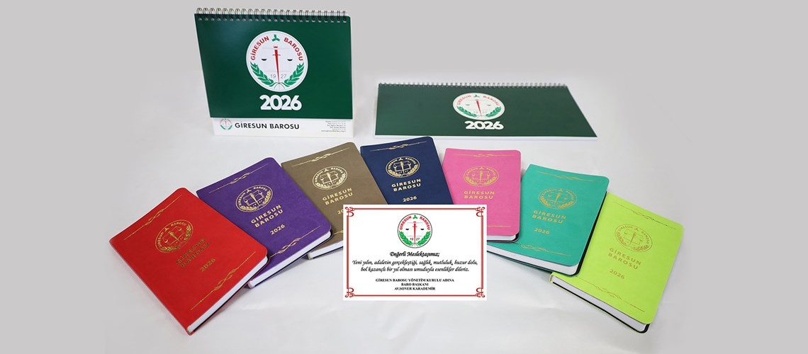 BARO AJANDASI, MASAÜSTÜ TAKVİMİ VE ÜÇGEN TAKVİMİMİZİN DAĞITIMINA BAŞLANMIŞTIR