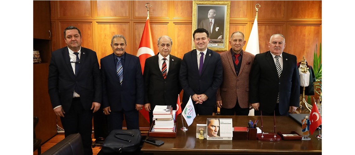 YENİDEN REFAH PARTİSİ GİRESUN İL BAŞKANLIĞI'NDAN BAROMUZA ZİYARET