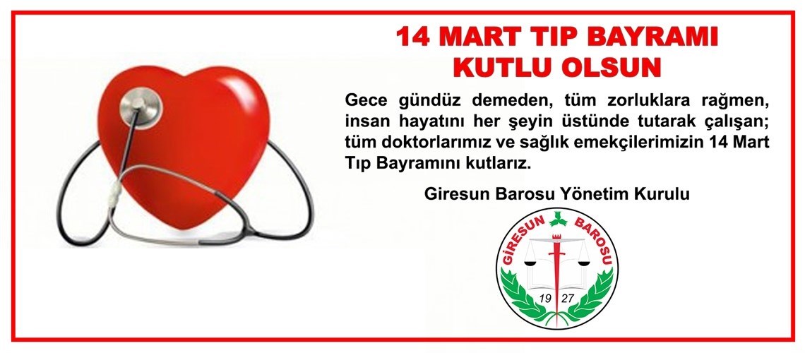 14 MART TIP BAYRAMI KUTLU OLSUN