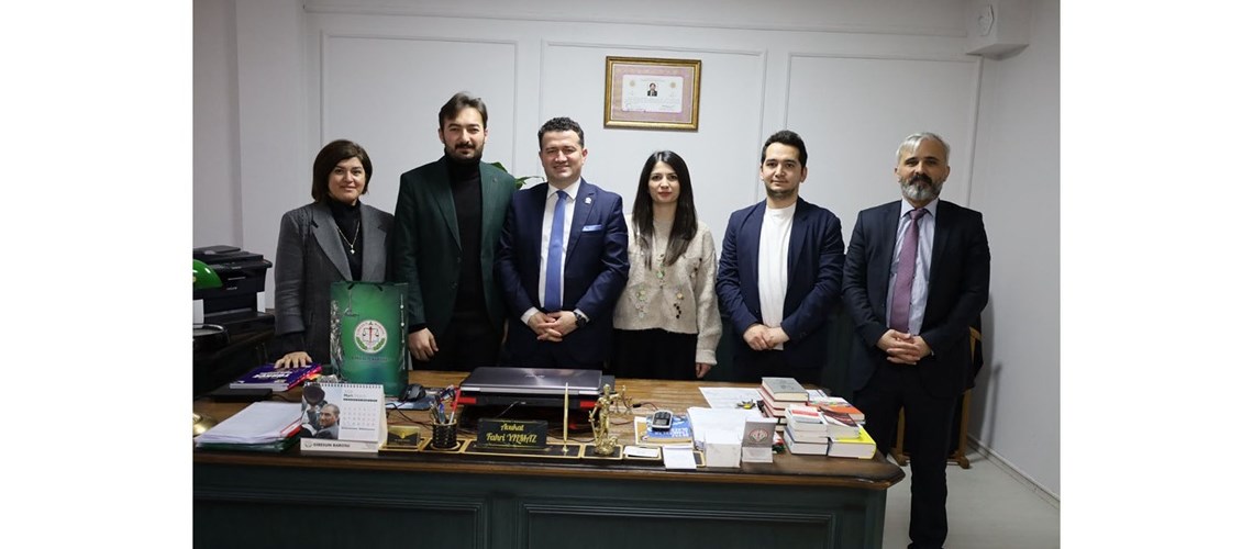 ESPİYE’DE GÖREV YAPAN MESLEKTAŞIMIZ AV.FAHRİ YILMAZ’I ZİYARET ETTİK