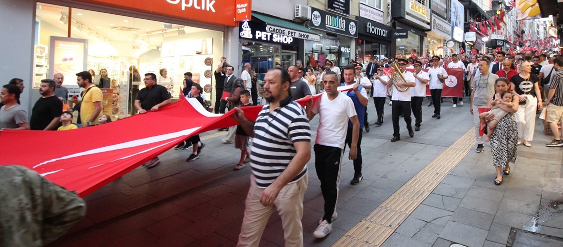 15 TEMMUZ DEMOKRASİ VE MİLLİ BİRLİK GÜNÜ PROGRAMINA KATILDIK