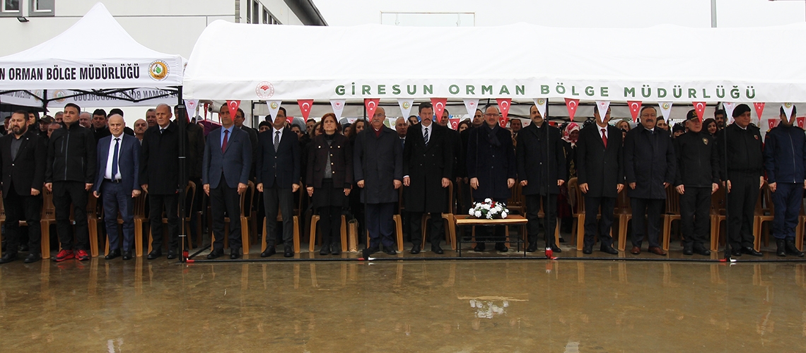 21 MART DÜNYA ORMANCILIK GÜNÜ VE ORMAN HAFTASI MÜNASEBETİYLE DÜZENLENEN TÖRENE KATILDIK