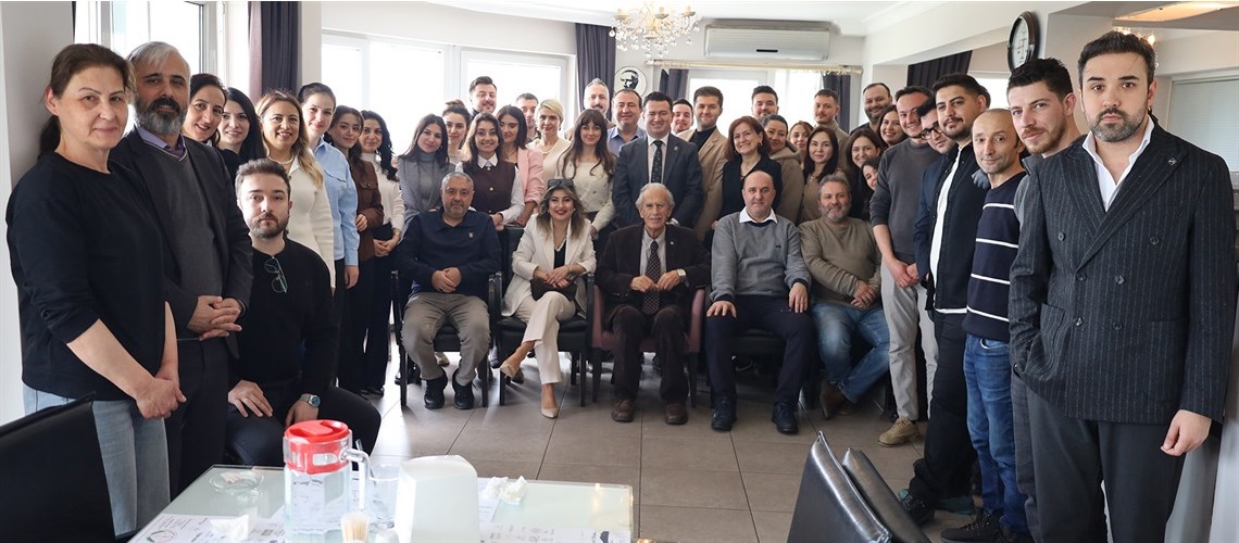 MESLEKTAŞLARIMIZLA BAYRAMLAŞTIK