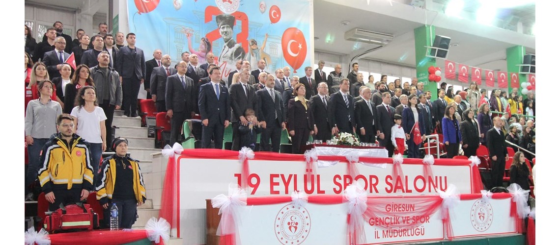 23 NİSAN ULUSAL EGEMENLİK VE ÇOCUK BAYRAMI ÇELENK SUNMA VE KUTLAMA PROGRAMI