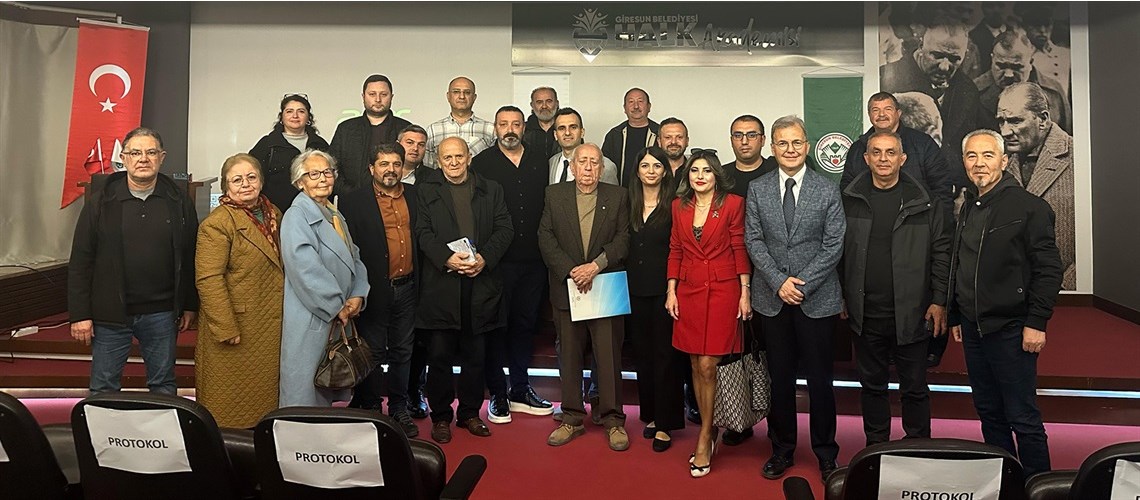 GİRESUN’DA MADEN ARAMA VE İŞLETME RUHSATLARINA KARŞI YAPILAN TOPLANTIYA KATILDIK 