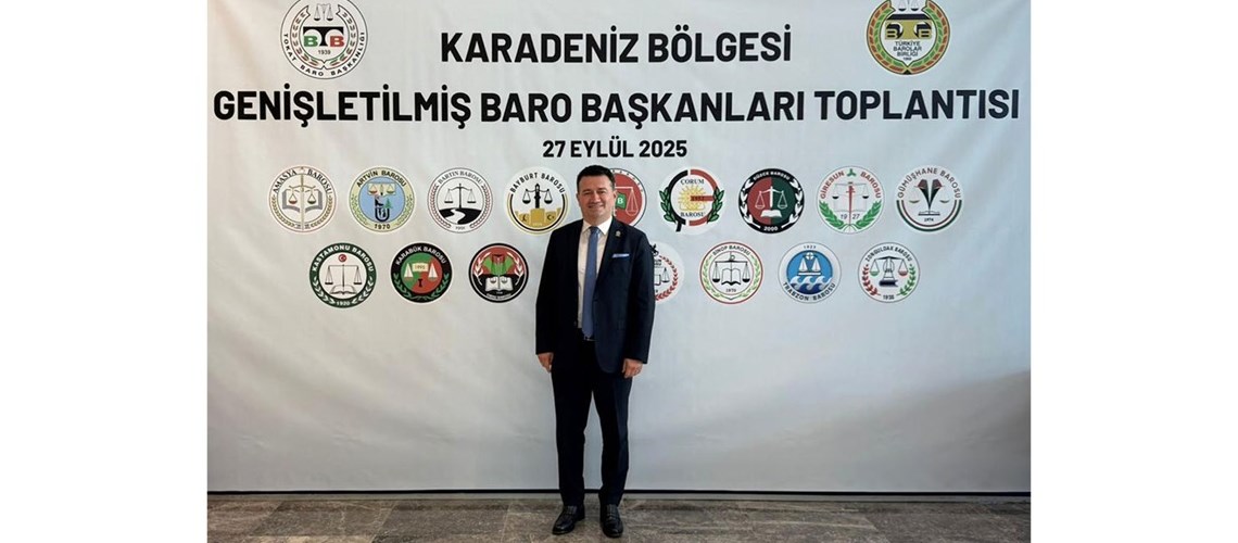 TOKAT'TA YAPILAN KARADENİZ BÖLGESİ GENİŞLETİLMİŞ BARO BAŞKANLARI TOPLANTISINA KATILDIK 