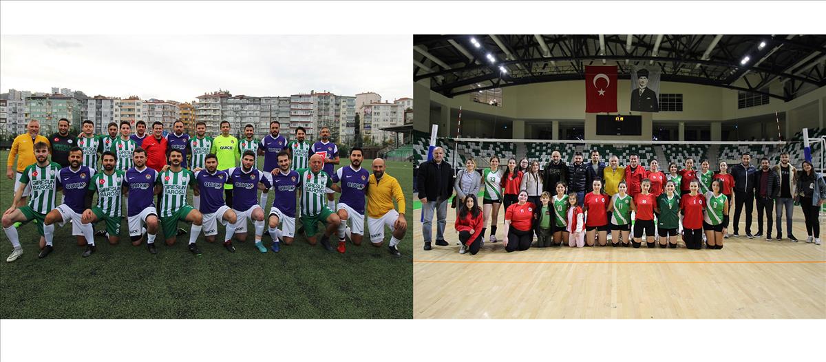 ORDU BAROSU KADIN VOLEYBOL VE ERKEK FUTBOL TAKIMLARINI GİRESUN’DAKİ MAÇLARDA AĞIRLADIK 
